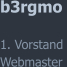b3rgmo  1. Vorstand Webmaster